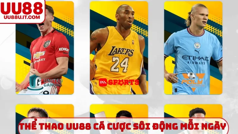 Thể thao UU88 cá cược sôi động mỗi ngày